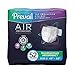 Prevail Air Maximum Plus Absorbency Stretchable Incontinence Briefs/Adult Diapers, Size 2, 52 Count