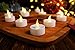 AMAGIC 36 Pack Flameless Battery Operated Tea Lights, Electric Fake Tealight with Warm White Flickering Bulk, LED Candle for Holiday & Home Decoration,Dia 1.4