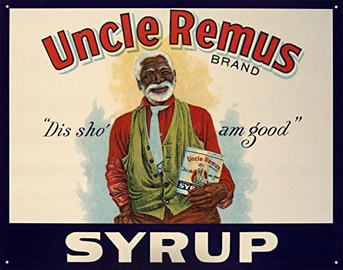 Uncle Remus Syrup Retro Vintage Tin Sign