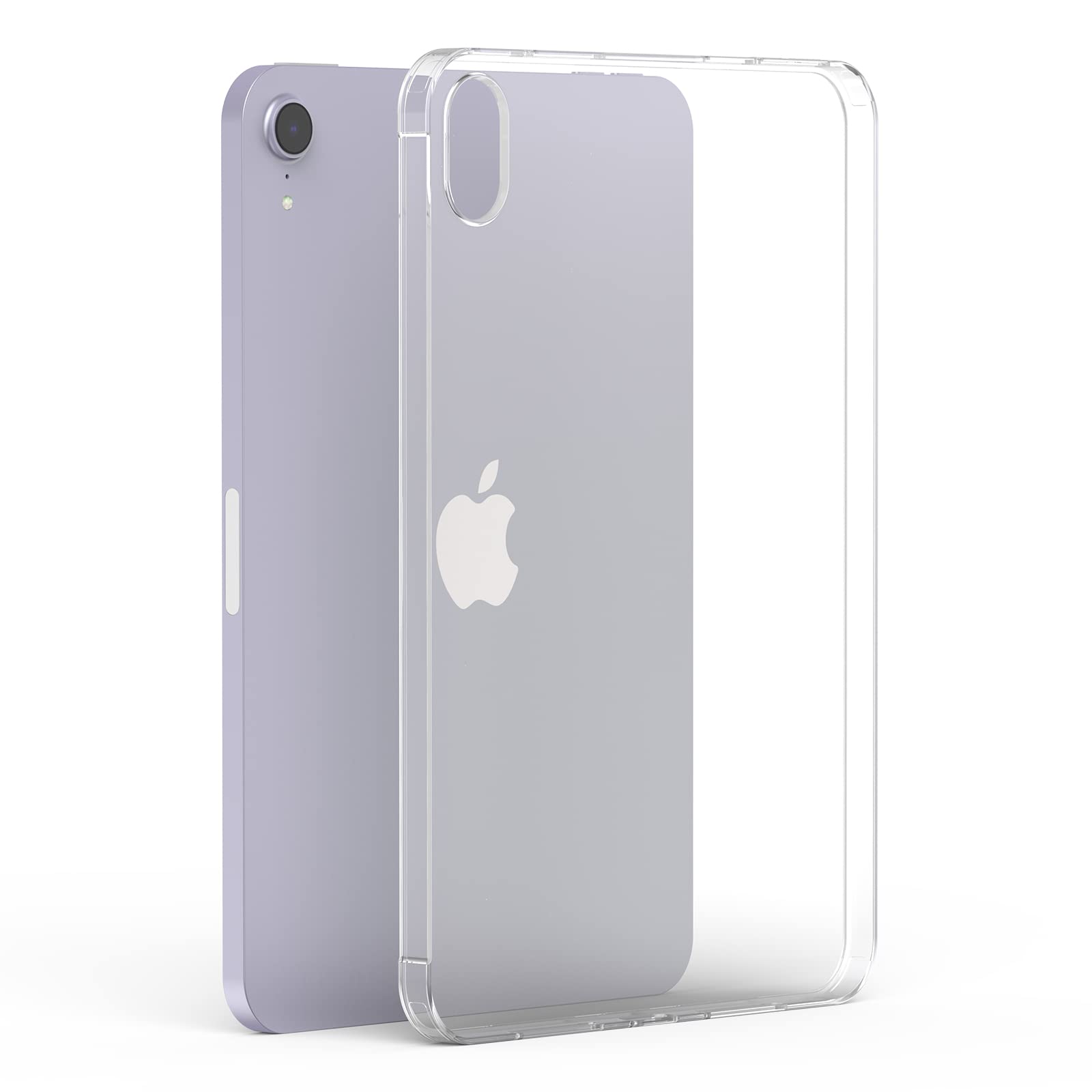 Asgens iPad Mini 6/7 (A17 Pro) 8.3'' 2021/2024 Clear Case, Transparent Slim Silicon Case Flexible Soft TPU Shockproof Anti-Scratches Back Cover for 8.3 inch iPad Mini 6th/7th Generation โ image 1