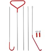 AUTOVIC 70-Inch Long Reach Tool – Flexible Pickup Hook & Grabber