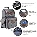 Innostage Insulated Picnic Backpack for 4, Hiking or Camping Back Pack Set with Separated Cooler Tote Bag,Movable Dinner Set Carrier,Plates,Cutlery and Waterproof Picnic Blanket