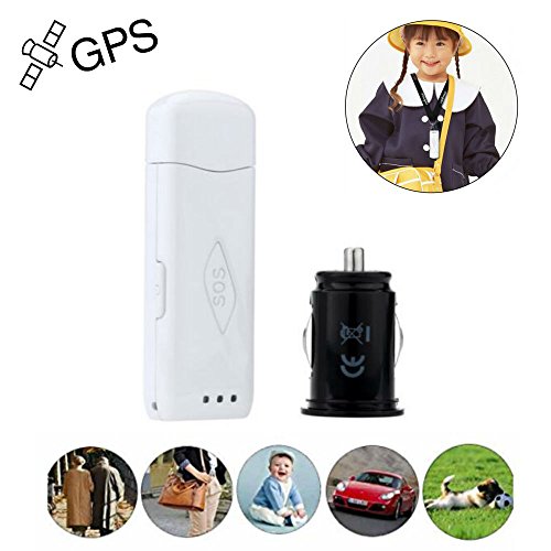 Real-Time Tracking Device Tracker with Necklace USB Chargeable SOS Mini Global Locator Free Platform(TK908)