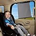Car Sun Shade,Best Baby Car Window Shade Blocks 97% of Harmful UV Rays,with Premium Suction Cups Universal Auto Window Shade, Easy to Install,2pack