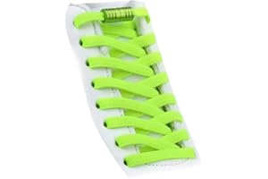 3 Pair Elastic No Tie Shoelaces for Adults Kids - Stretchy Laces for Running Walking Sneakers Tennis Shoes