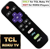 IKU Replacement Remote for TCL Roku TV with Power/Volume Control and Updated 4 Shortcuts (TCL Roku TV)