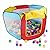 SICA Kids Play House Indoor Outdoor Folding Ball Pit Hideaway Tent Play Hut