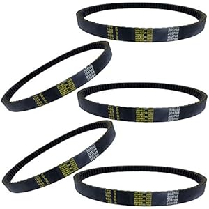 QAZAKY 5 Stks Drive Belt Vervanging voor Comet 203785 203785A Manco 12346 40 45 Series Go Kart Torque Converter