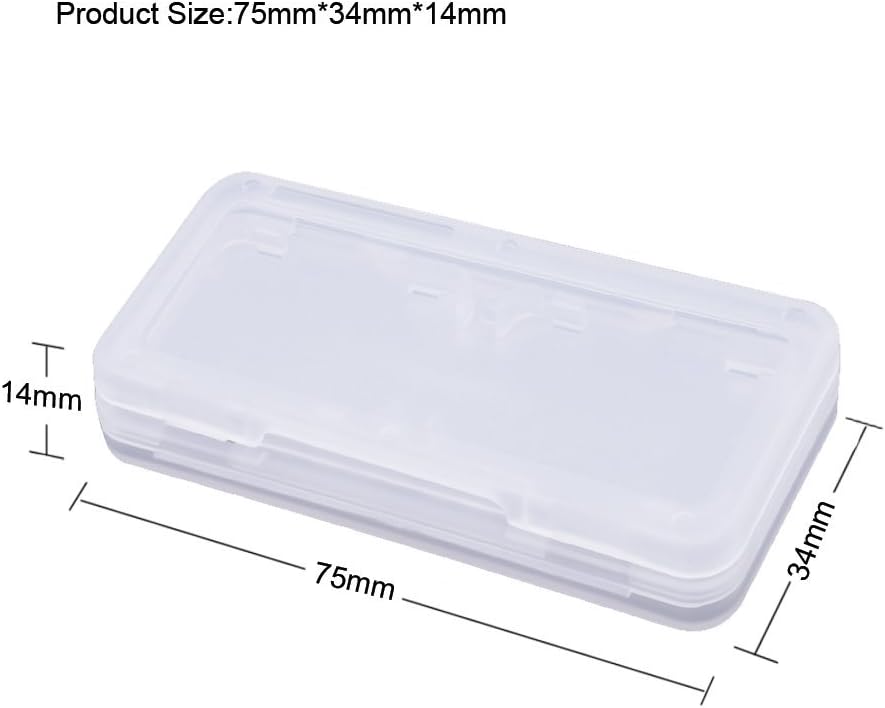 iprotect Parent Storage Box for Nintendo Switch Games transparent transparent