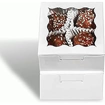 RomanticBaking 8,9 X 8,9 X 3,8 Cm, 50 Boîtes à Chocolat Pour