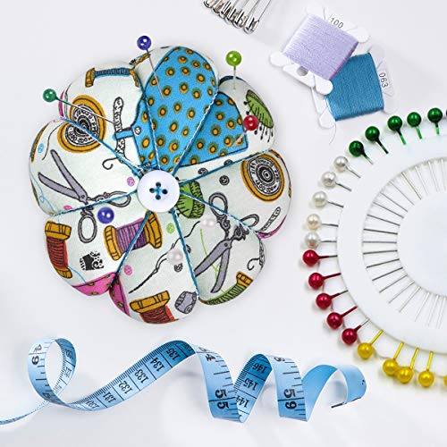 eZAKKA Wrist Pin Cushions Sewing Needle Cushion Holder Band Wearable Pincushions for Sewing