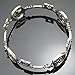 Q&Q Fashion Retro Silver Plated Victorian Vintage Skeleton Key Heart Cross Bridal Steampunk Cuff Bracelet Bangle