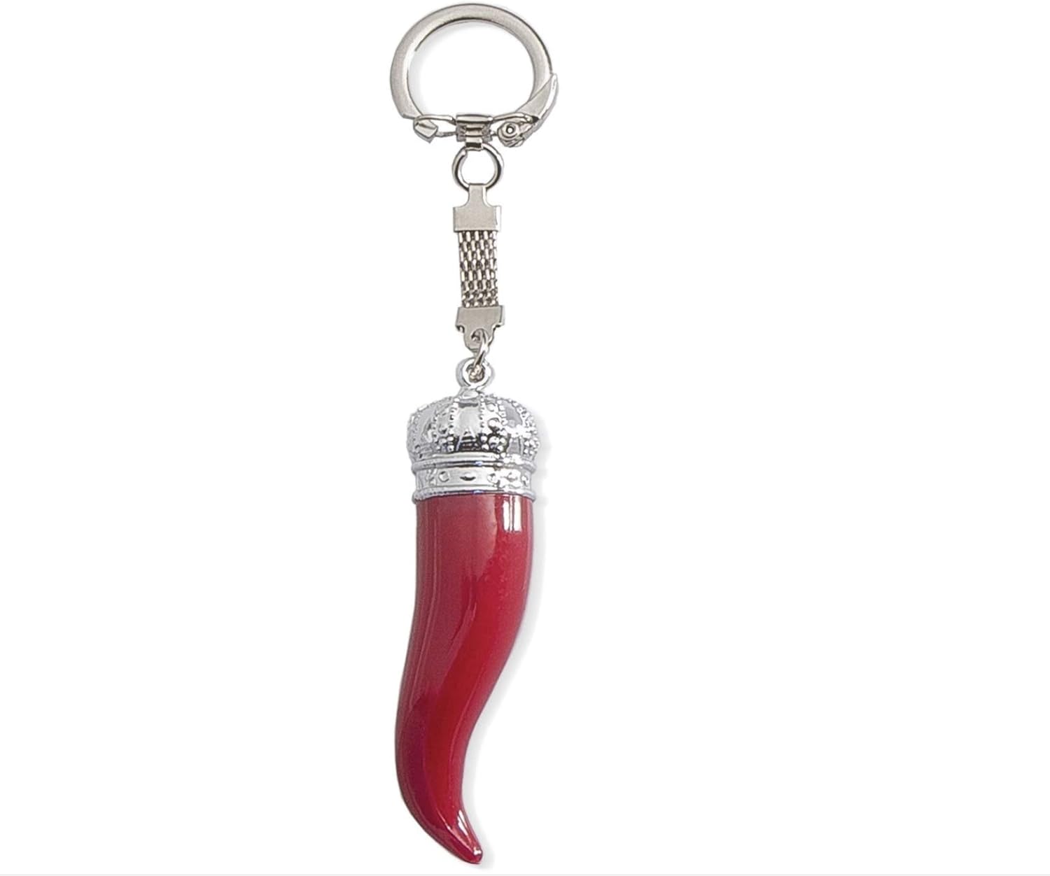 Italian Luck Charm Small Horn Silver Amazon.co.uk Clothing
