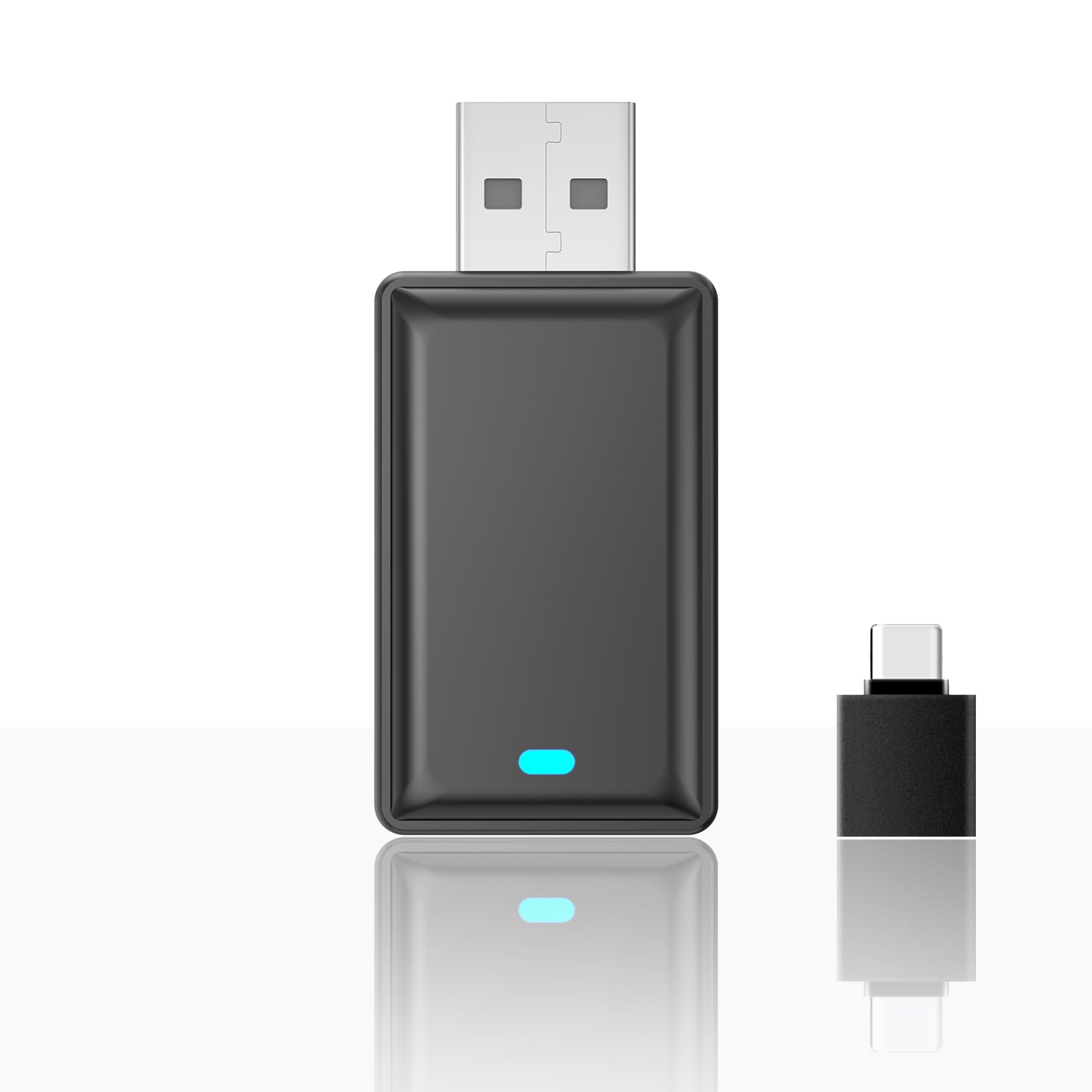 Photo 1 of 2IN1 Wireless CarPlay Android Auto Adapter for Apple iPhone ? Android (2025-2026 Upgrade), Convert Original Wired to Wireless CarPlay Adapter USB Dongle, Plug & Play, Fast Stable Connection