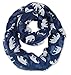Gorgeous Elephant Print Long Scarf Shawl Sarong Blue Grey, Orange, Maroon (Blue (Infinity))