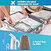 JSD Steamer for Clothes, 7 in 1 Travel Garment Steamers, 150ml Powerful Handheld Fabric Steamer with High Capacity for Home and Travel, Travel Pouch Included [Updated Version]