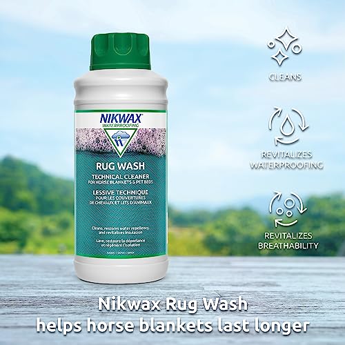 Nikwax Rug Wash, 5L, Detergent for Synthetic horse blankets, Pet beds, turnout photo 7