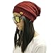 Wrapables® Plaid Print Winter Infinity Scarf and Beanie Hat Set, Red and Black