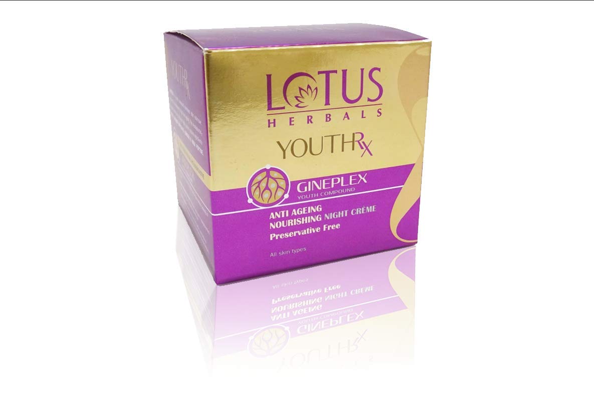 lotus night cream anti aging