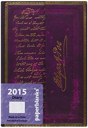 Poe, Tamerlane - 2015 Paperblanks Weekly Planner (Mini 3.5 x 5.5 Horizontal)