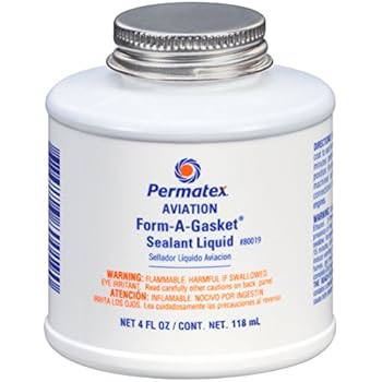 Permatex 80019 Aviation Form-A-Gasket No. 3 Sealant, 4 oz.