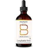 Biopure Health Lymphatic Detox | Immune Support | 120 Servings | Lymphatic Detox, Organic Herbal Blend, Supports Lymphatic Flow, Immune &amp; Wellness Support, 4 fl oz