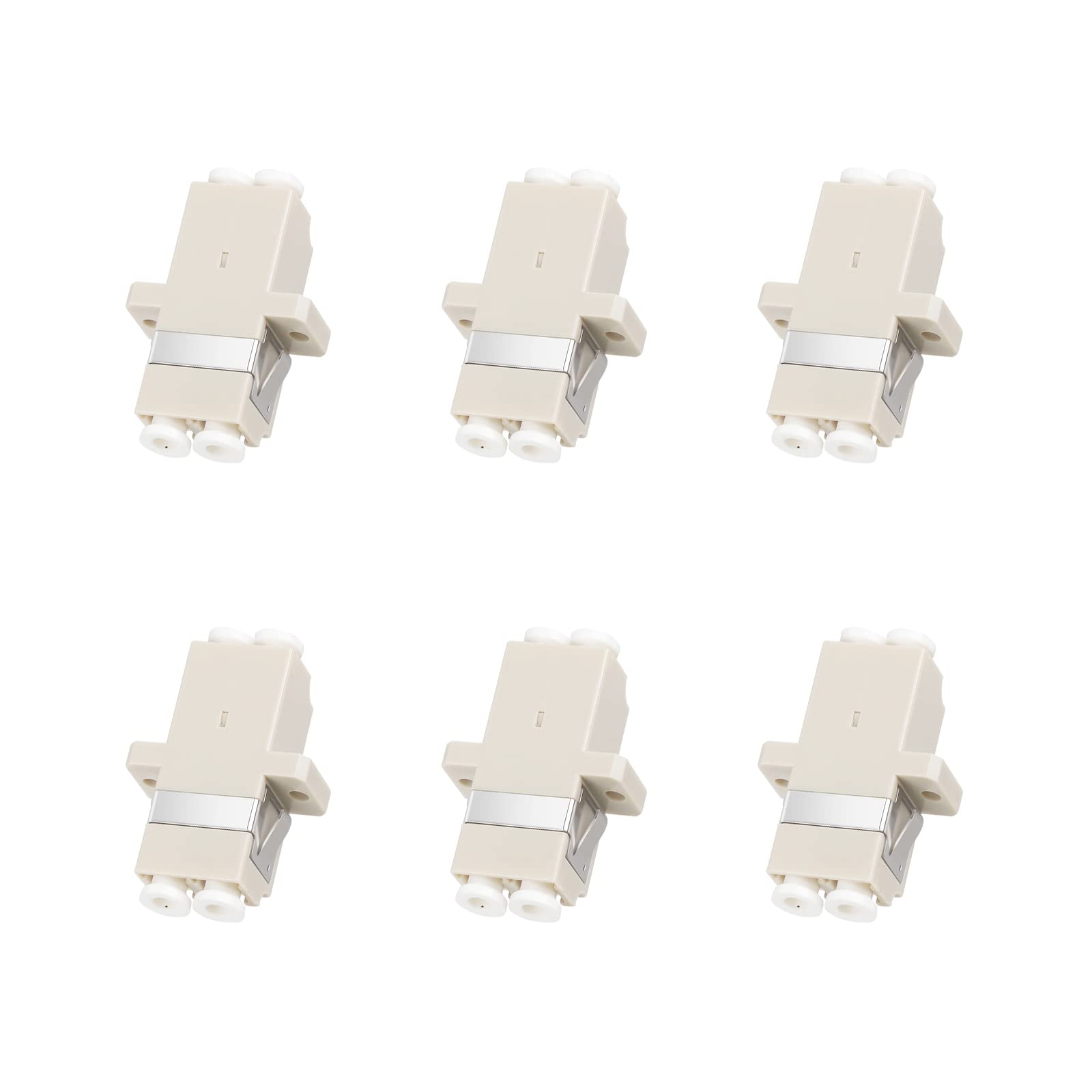 fyboptwu - 6 pcs LC OM2/OM1 Fiber Optical Coupler