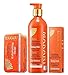 Makari Extreme Carrot & Argan Oil Skin Lightening, Brightening & Tightening Toning Gift Set – Includes Body Milk, Cream, Exfoliating Soap, With MAKARI COSMETIC BAGthumb 1