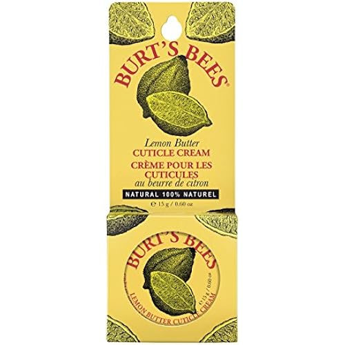 Burt's Bees 100% Natural Lemon Butter Cuticle Cream, 0.6 Ounce, Pack of 3