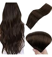 Full Shine 20 Inch Remy Seamless Tape in Hair Extensions, Skin Weft Tape in Human Hair Extensions...