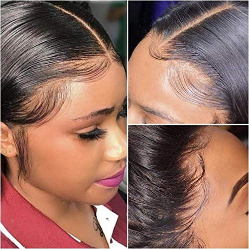 Straight-4x4-Lace-Closure-Short-Bob-Wigs-100-Unprocessed-Human-Hair-Lace-Front-Wigs-Brazilian-Virgin-Hair-Straight-Bob-4x4-Closure-Wigs-Human-Hair-for-Black-Women-12-inch-150-Density
