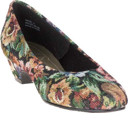Soft Style by Hush Puppies Women's Angel Ii dress Pump, Brocade, 7 M US