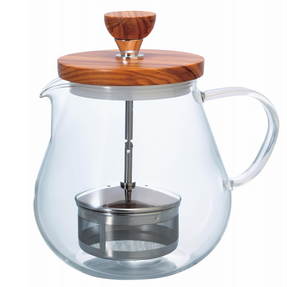 Hario Teaor Olive Wood Teapot 700ml, 4 Cup