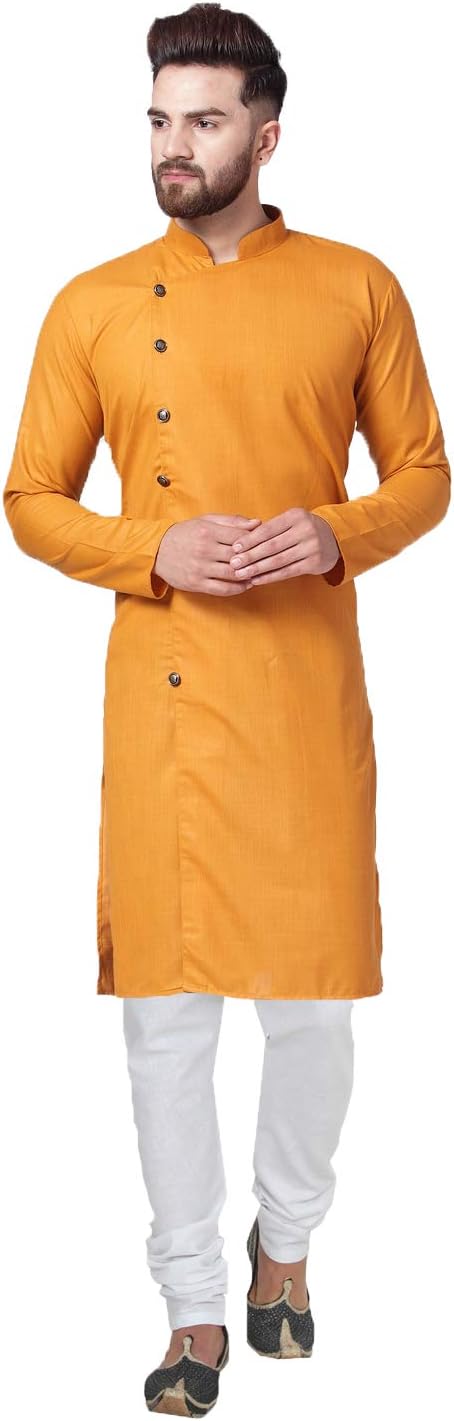 Jompers Men's Cotton Kurta Pyjama Set