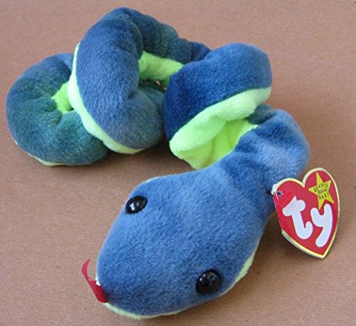 TY Beanie Babies Hissy the Snake Plush Toy Stuffed Animal- Buy Online