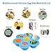 8 Piece Pressure Cooker Accessories, Ottsuls Steamer Cookware Set Instant Pot Accessories - /Steam Rack/Egg Bites Molds/Food Tongs/Silicone Brush & Spatula/Potholder Mat/Cooking Mitts - 6 & 8 Quart