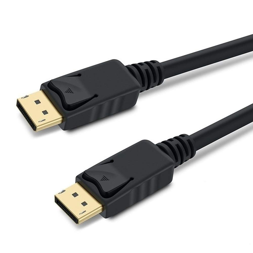 PremiumCord 8K DisplayPort 1.3/1.4 Cable M/M 3 m, Male to Male, 32.4 Gbps, Video 8K@30Hz, 5K@60Hz, 4K@120Hz 2160p, HDCP 2.2, Gold-Plated Connectors, Black