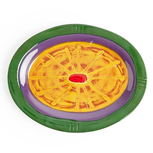 Steelite V510 Hot Cha Cha Oval Melamine Platter, 220 mm (Pack of 3)