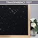 VELIMAX Floral Blackout Window Film Static Cling Window Cover Room Darkening Glass Decal Total Light Blocking Film Heat Control 17.7