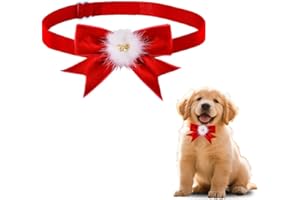 Pet Christmas Bowties for Dogs Cats Puppy Adjustable Pet Ties Dog Collar Neck Tie Dog Christmas Bow Ties for Cats Dogs Cat Do
