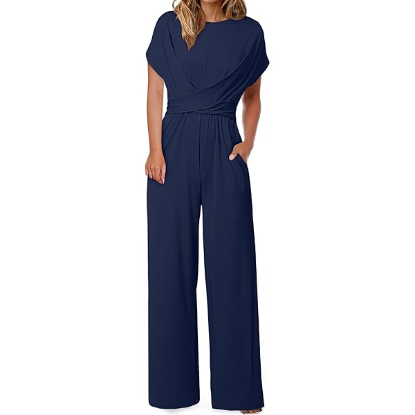 うぉーたー  Amazon.com: TaoZiPeach Wide Leg Pants One- Suit Summer Women Color