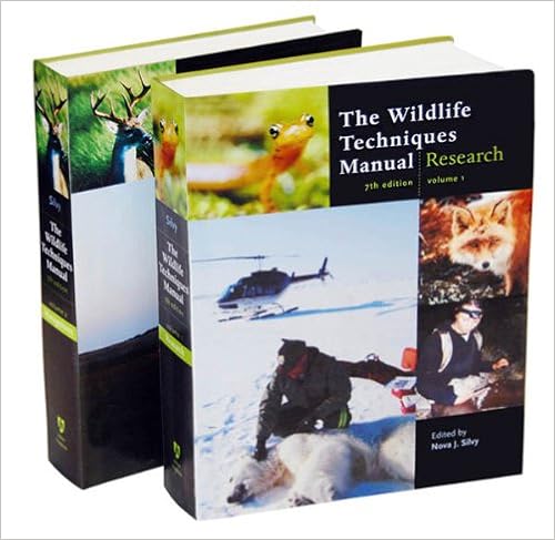 The Wildlife Techniques Manual Volume 1 Research Volume 2 - 