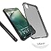 LUVVITT Clear Grip Case with Air Pocket Reinforced Corners for iPhone Xs/X (2017-2018) - Transparent Black