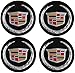 Cadillac 4pcs. Replacement Part 2004-2009 DTS SRX CTS CTS-V XLR Wheel Center Hub Cap