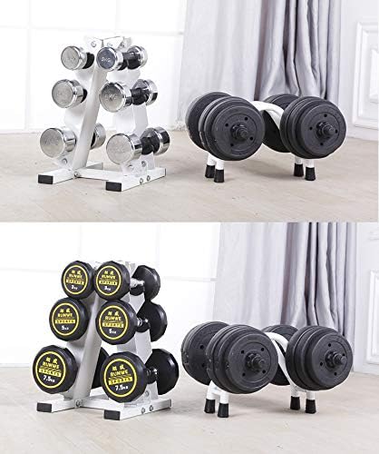 Log Total ダンベル スタンド ホルダー ラック ホワイト B07wrr3r1q 3 940円 大人気 New Arrival 最安値挑戦 年中無休 高品質 通販