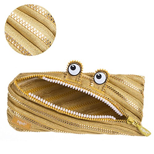 ZIPIT Monster Pencil Case Special Edition, Gold