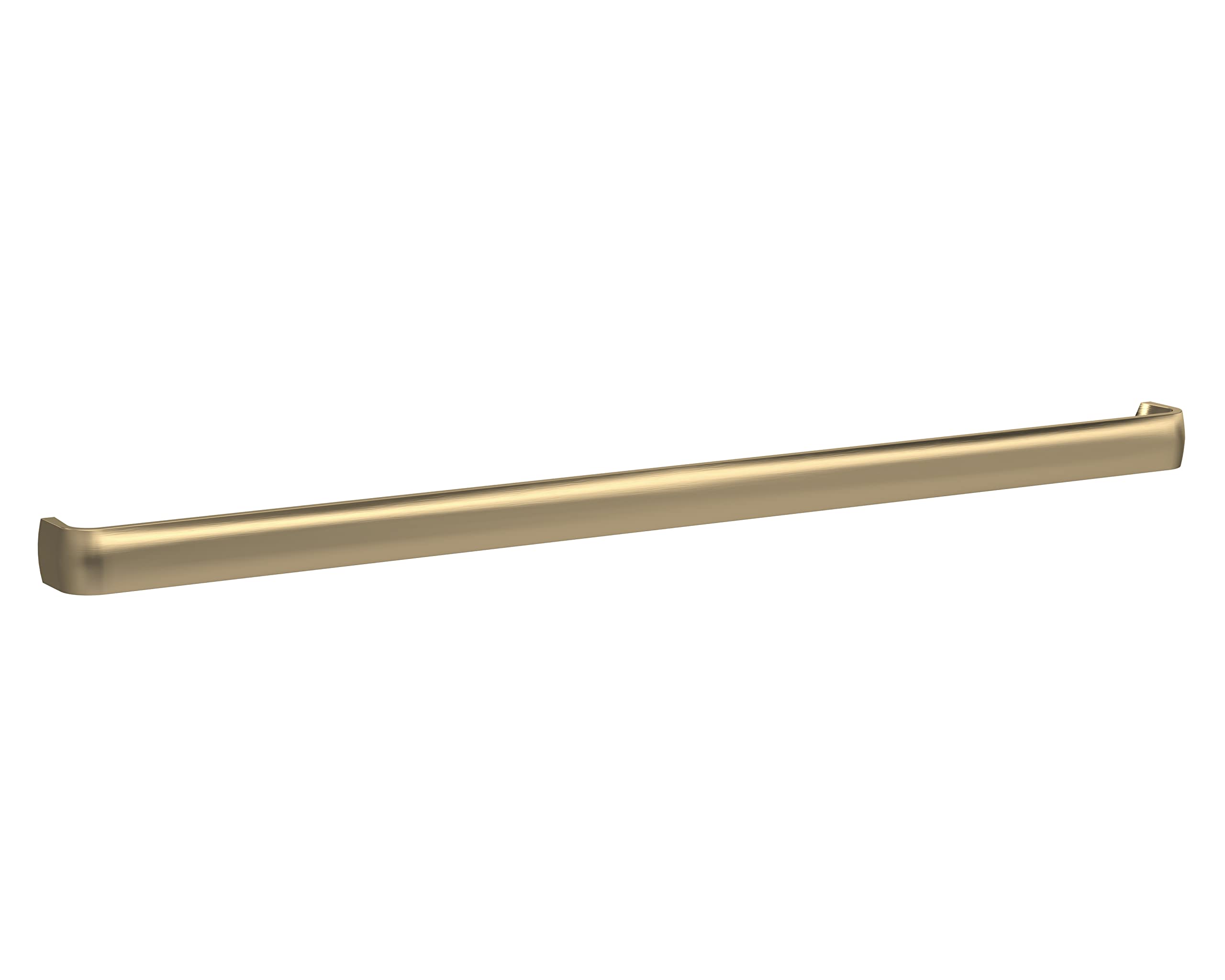 nuie H320 Modern Bathroom Furniture D Shaped Handle - 320mm Centres, 328mm, Brushed Brass