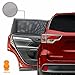JELLY BABA BABY JellyBabaBaby Car Window Shades, Sun Shades Covers Rear Side Windows, Protects Baby Kids Pets, Blocks UV Rays, Pack of 2