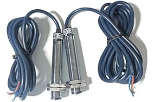 ATO.COM ATO M12 Photoelectric Sensor, PNP NO Infrared Photoelectric Sensor, Photoelectric Switch, Easy to Install, Long Life, DC 6-36V, IP67 Protection