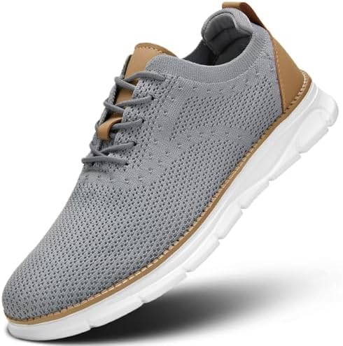 men's knit dress shoes BRUNO MARC Men s Knitted Oxford Casual Dress Shoes